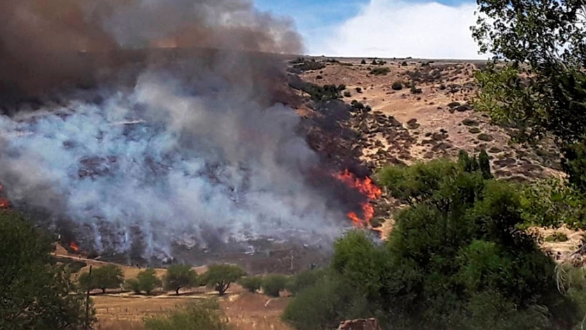 Incendios en Chubut