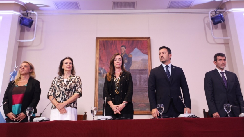Conmemoración por los 120 años de presencia argentina en la Antártida