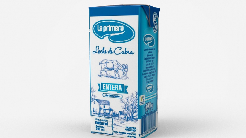 Llega a las góndolas una leche de cabra en envase de cartón larga vida