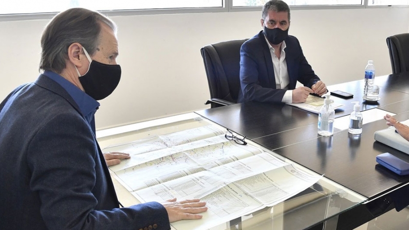 Bordet define el plan de obras viales a incluir en el Presupuesto 2021