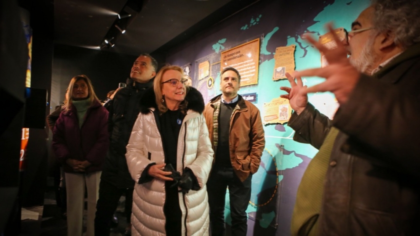 Cabandié y Alicia Kirchner encabezaron la presentación de un centro de interpretación y planetario en Santa Cruz