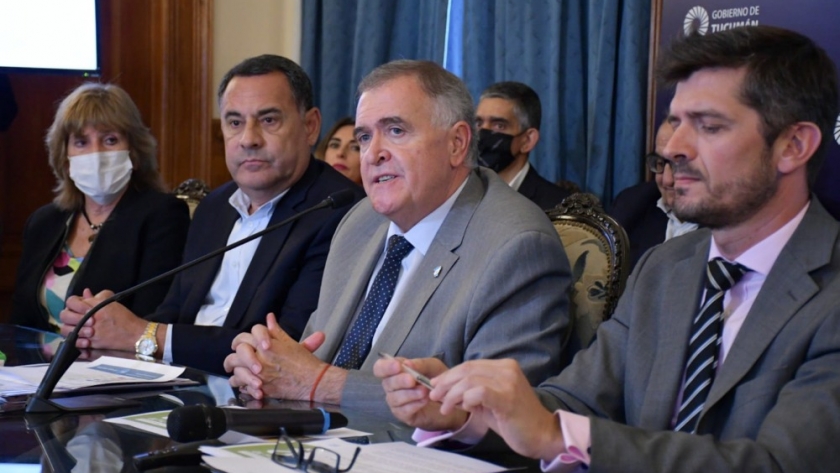 Jaldo se reunió con el secretario de Obras Públicas de la Nación