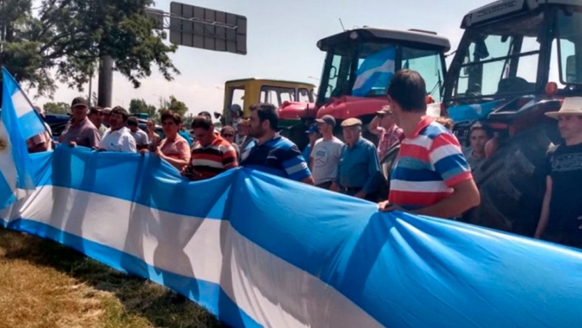 El campo se prepara para un paro