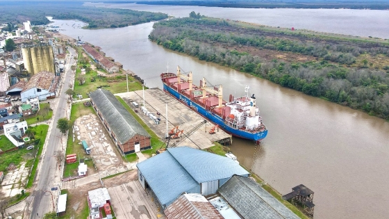 Los puertos de Entre Ríos suman nuevas exportaciones