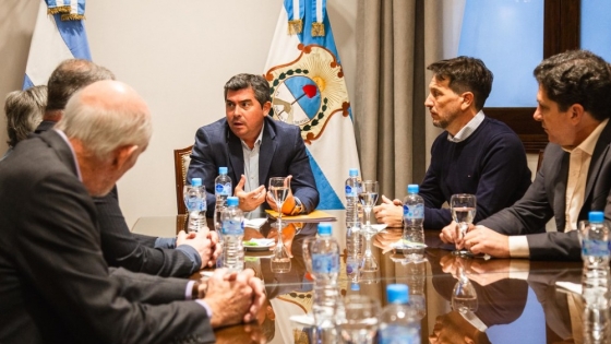 Orrego se reunió con ejecutivos del proyecto minero Los Azules