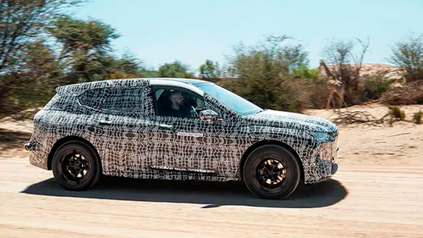 El BMW iNext se enfrenta al desierto sudafricano para probar su sistema de refrigeración
