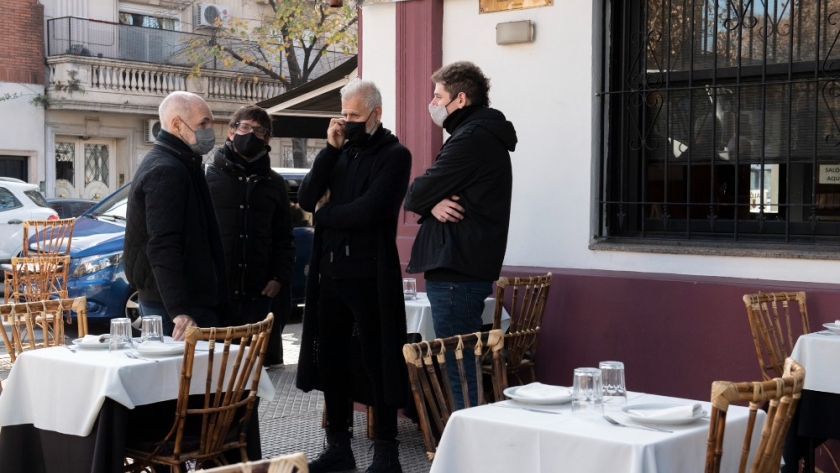 Rodríguez Larreta visitó MERCAT, el nuevo mercado gastronómico de Villa Crespo