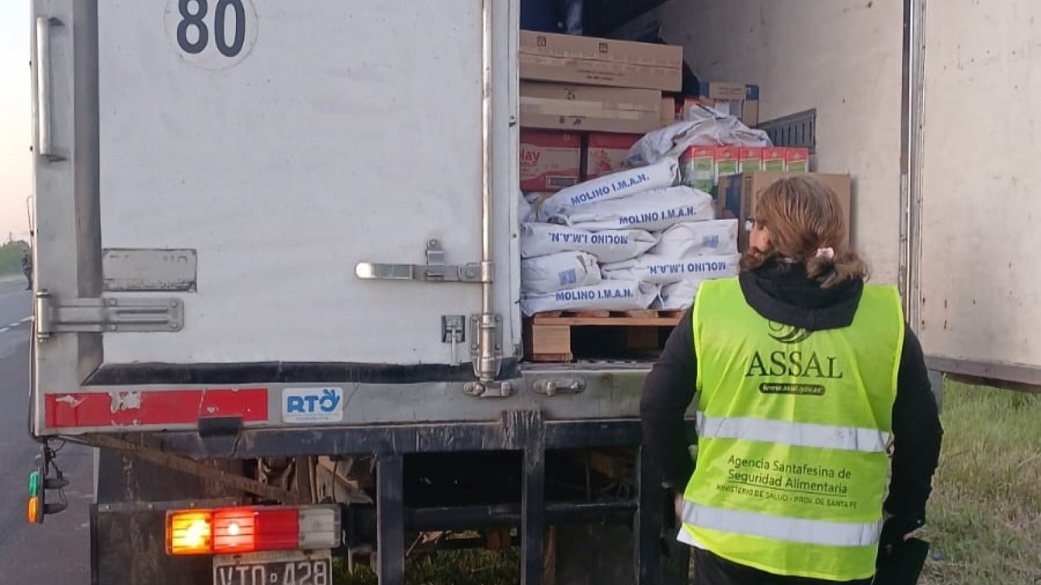 La ASSAL intensifica controles de transporte alimentario en accesos a la ciudad de Reconquista