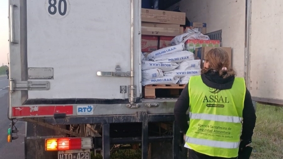 La ASSAL intensifica controles de transporte alimentario en accesos a la ciudad de Reconquista