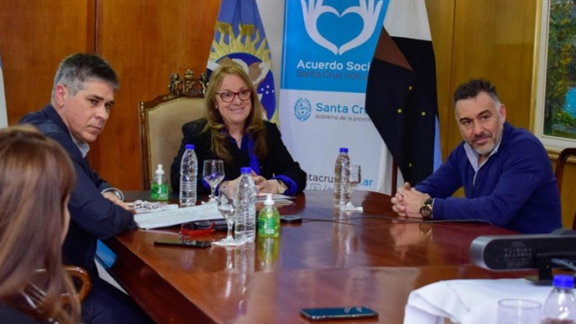 Alicia dialogó con las máximas autoridades de SINOPEC
