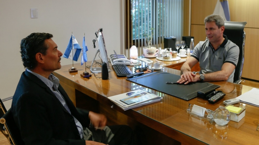 Uñac y el director del INPRES dialogaron sobre la elaboración de un nuevo mapa de peligrosidad sísmica