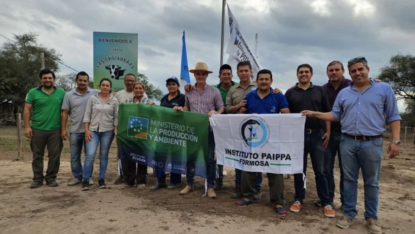 Instalaron tambo mecanizado en establecimiento de Las Lomitas, de la ciudad formoseña