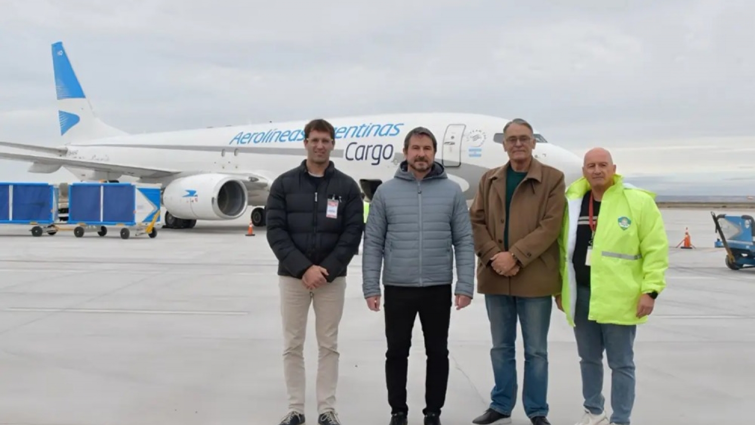Trelew habilitó su aeropuerto para exportar salmón fresco a Estados Unidos