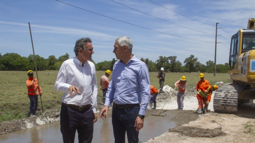 Katopodis inició obras de repavimentación en Berisso