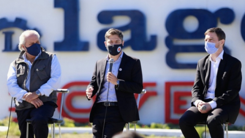 Kicillof, Costa y Granados encabezaron la habilitación del Parque Industrial de Ezeiza