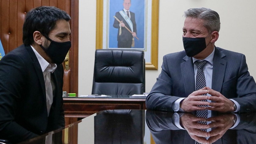 Arcioni recibió al nuevo Coordinador de Municipios de la Región Patagónica del Ministerio del Interior de la Nación