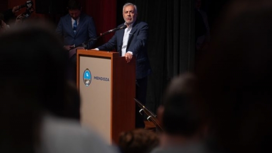 Cornejo destacó la infraestructura y el trabajo conjunto como claves del crecimiento