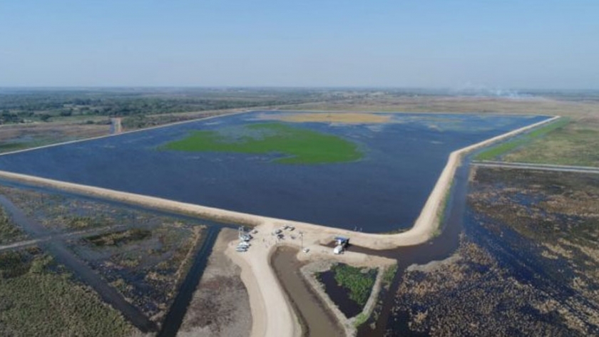 La zona Norte de la Provincia ya cuenta con un reservorio de agua dulce
