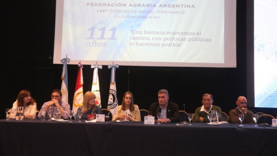 Federación Agraria : nuevo mandato para Achetoni