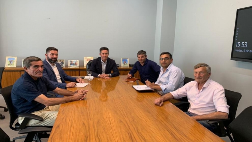 Manuel Calvo recibió a intendentes del departamento General Roca