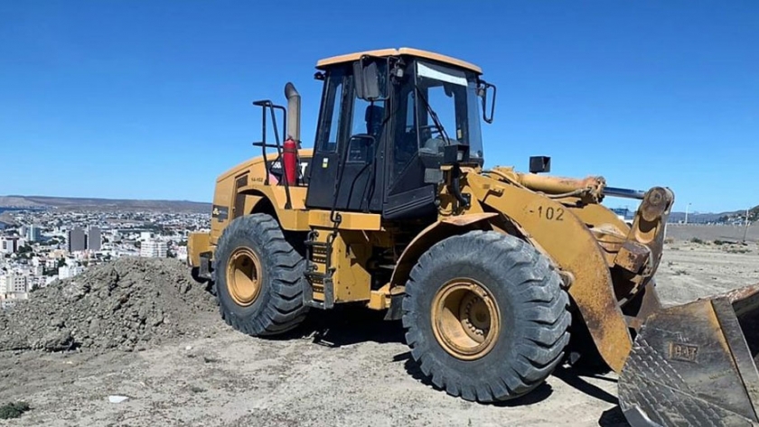 Chubut: el Ministerio de Obras Públicas reactivó los trabajos en el Cerro Chenque