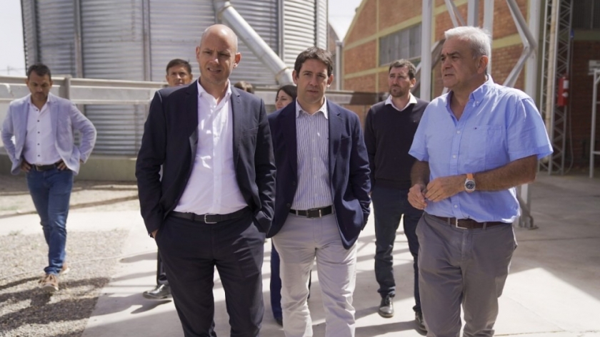 El secretario para la Pequeña y Mediana Empresa y Emprendedores de la Nación y el ministro de Producción recorrieron empresas locales
