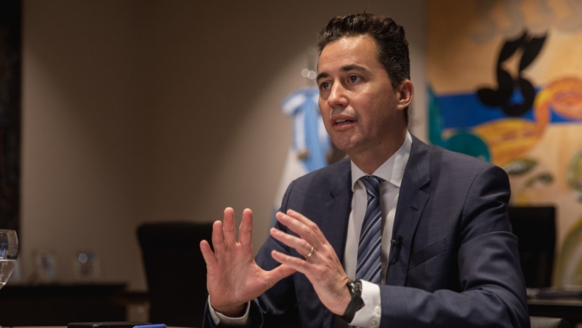 Calvo presentó la oferta exportadora de Córdoba para España