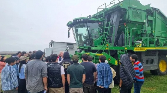 Estudiantes de Agronomía recorren el circuito del algodón en Santiago del Estero