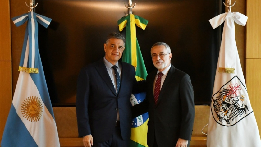Jorge Macri se reunió con el embajador de Brasil