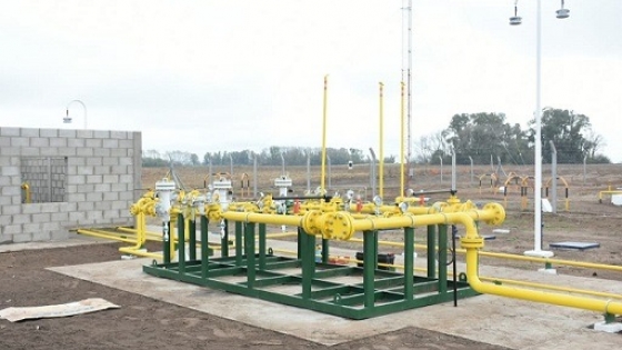 La Provincia inauguró obras de gas natural en Bragado