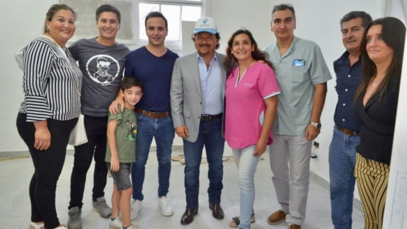 Sáenz recorrió la obra del Centro de Rehabilitación Infantil y Tartamudez, modelo de gestión pionero en el país