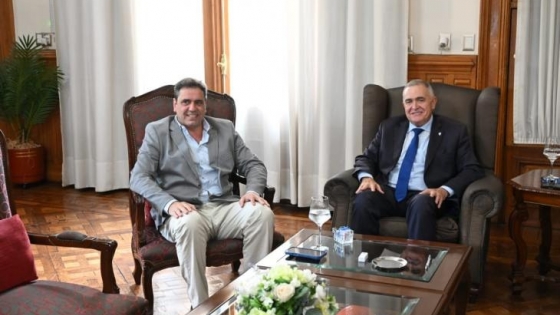 Jaldo y Catalán analizaron la agenda política tucumana en un encuentro institucional en Casa de Gobierno