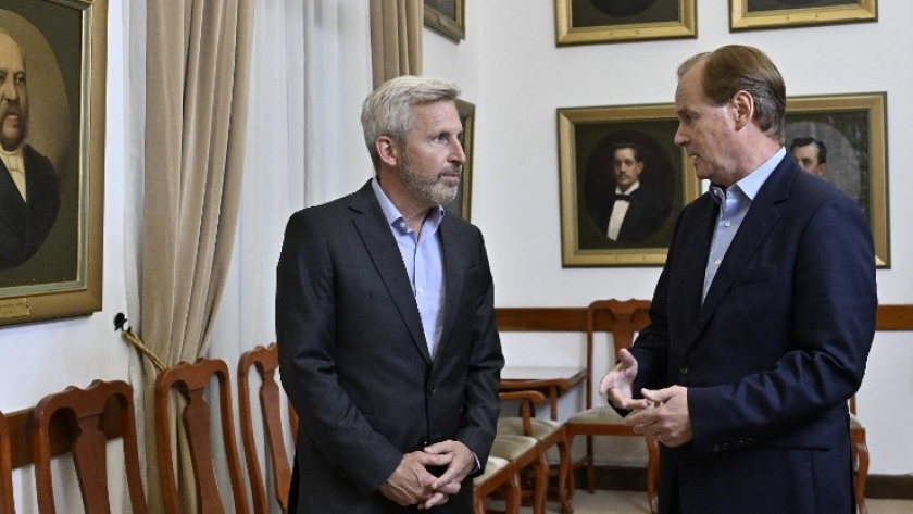 Bordet y Frigerio acuerdan los pasos para una transición ordenada