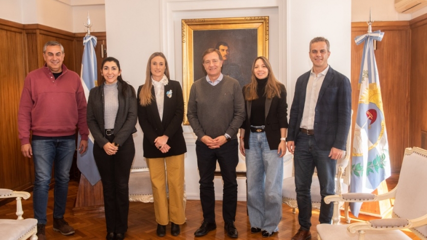 Suarez recibió a las nuevas autoridades del Polo TIC Mendoza