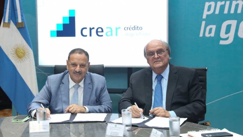 Quintela y Mendiguren pusieron en marcha CreAr en La Rioja