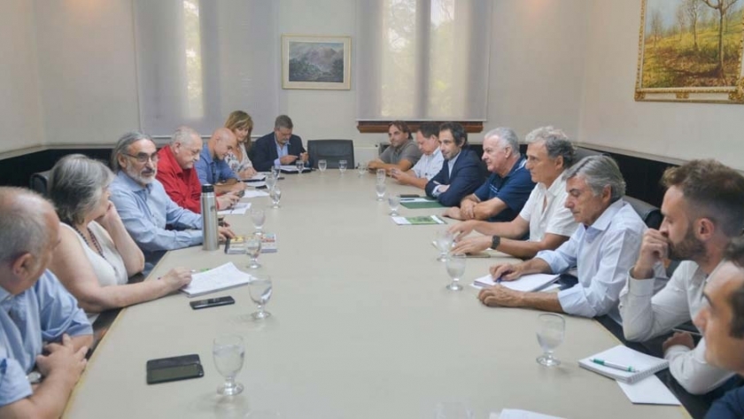Reunión con la cadena frutihortícola