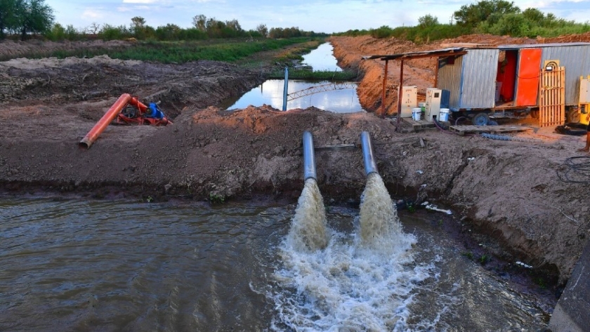 Funcionarios recorrieron zonas del interior afectadas por la crisis hídrica