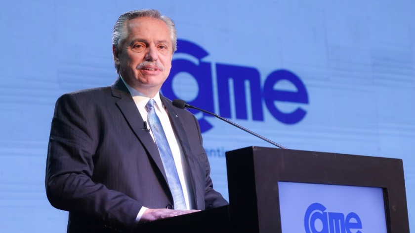 “En la pequeña y mediana empresa se genera el 80% del empleo argentino”, valoró el Presidente