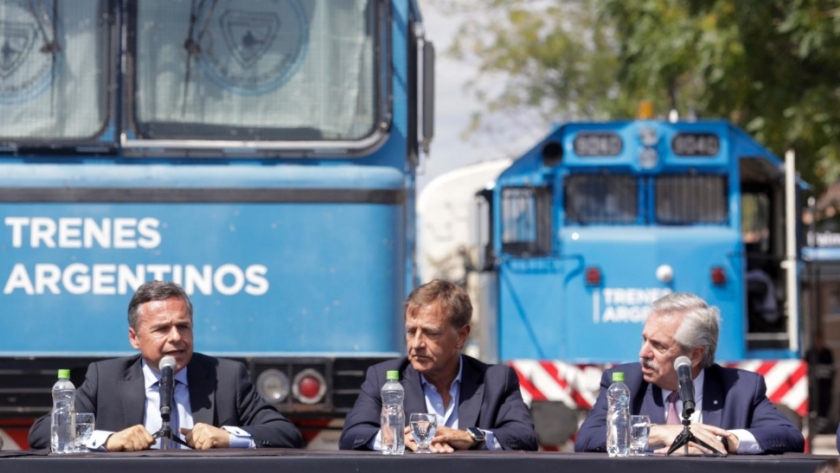 Luego de 30 años, volvió el tren a Mendoza: Hubo festejos, un acto central y la presencia del Presidente Fernández, Sergio Massa y Diego Giuliano