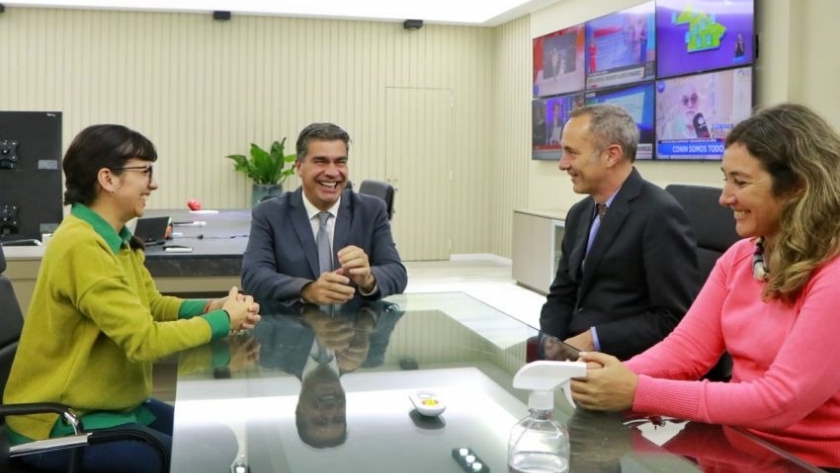 Capitanich y el director regional del Banco Mundial analizaron la agenda de trabajo en Chaco y planificaron más inversiones