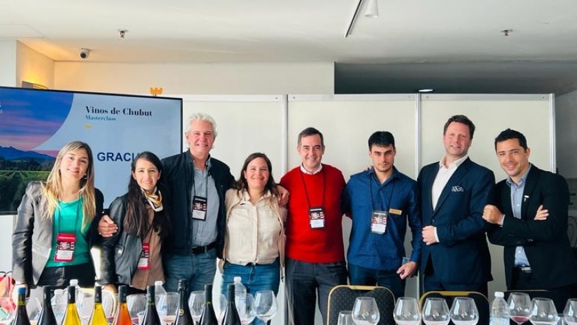 Destacada participación de Chubut en la cita anual del Negocio del Vino en Buenos Aires