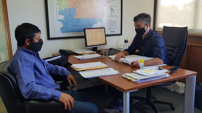 El gobierno de la provincia trabaja en la reactivación de obras para Cholila