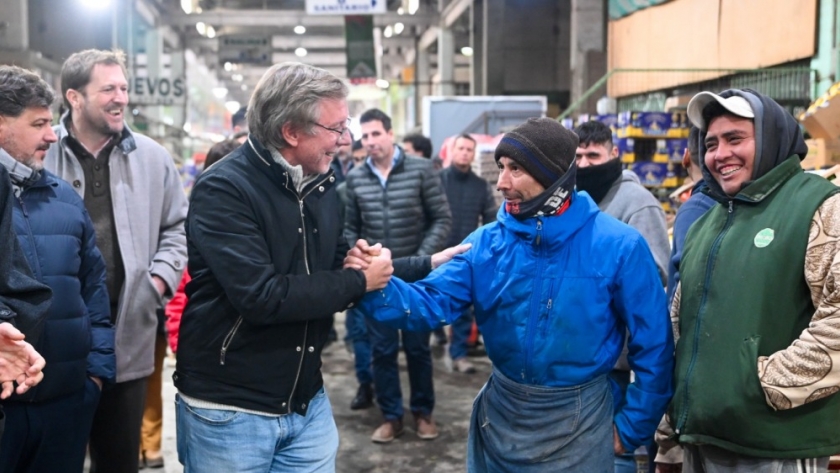 Bahillo visitó el Mercado Concentrador de Neuquén, el mayor mercado agroalimentario de la Patagonia