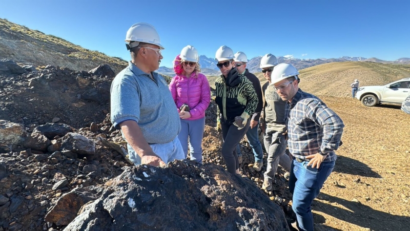 Latorre visitó Hierro Indio y destacó el trabajo realizado en el marco de la normativa ambiental