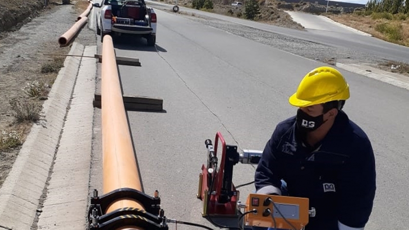 El Gobierno de Santa Cruz continúa con las obras de extensión de redes de gas en El Calafate