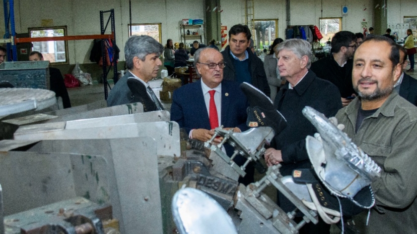 Ziliotto y Mendiguren recorrieron empresas de La Pampa