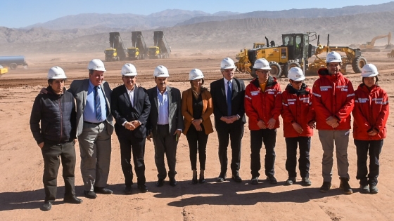 El presidente Alberto Fernández visitó el proyecto Tres Quebradas en Fiambalá