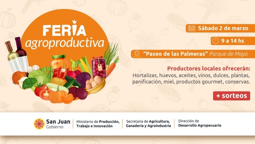 La gran Feria Agroproductiva vuelve a los horarios habituales en marzo 