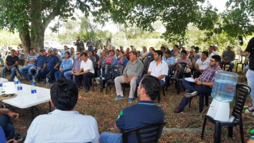 El Ministerio de Producción realizó una jornada de tomateros para fortalecer el sector 