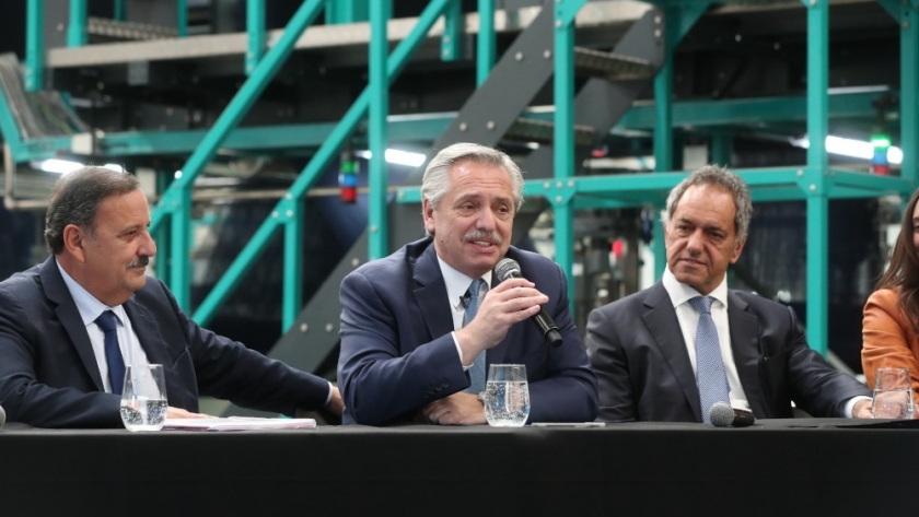 Junto al presidente Alberto Fernández, Scioli afirmó: “Argentina ya está de pie, ahora tiene que caminar y desarrollarse”